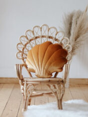 Velvet sierkussen schelp kinderkamer decoratie bestellen?