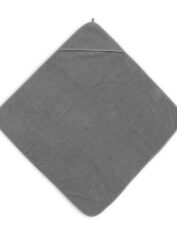 Jollein Badcape Badstof 75x75 cm - Storm Grey