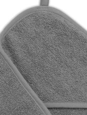 Jollein Badcape Badstof 75x75cm - Storm Grey