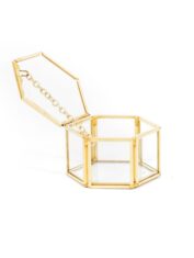 Een memorybox glas met naam bestel je bij thebabylane.nl. Het ideale (kraam)cadeau!