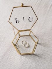 Ringdoosje goud