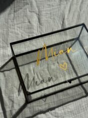 Memory box zwart maat L