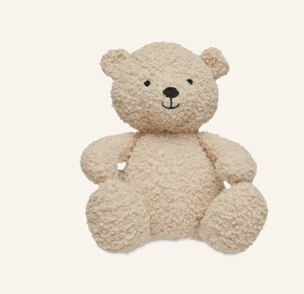 Jollein bouclé knuffelbeer teddy bear naturel!